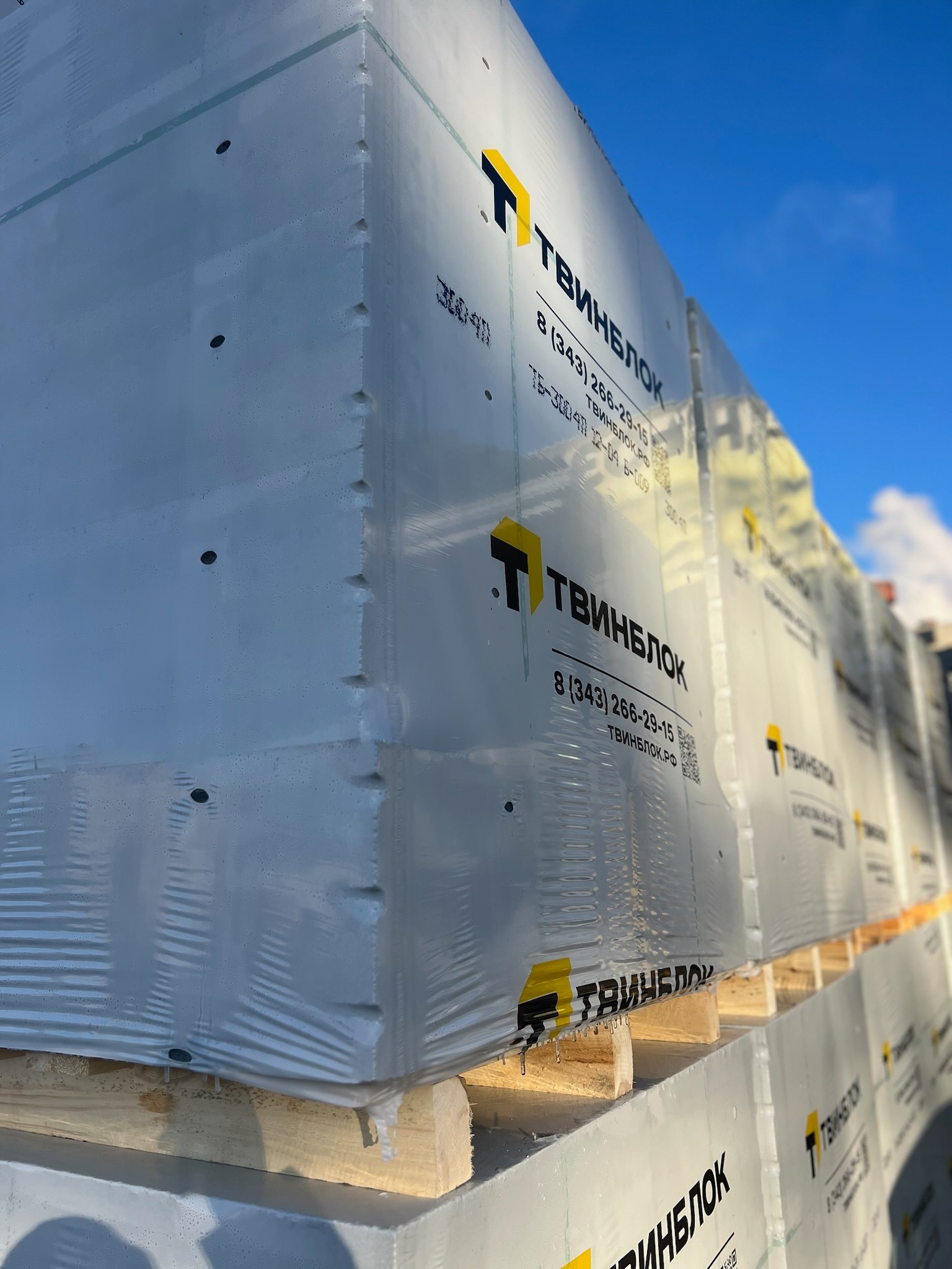 Газобетон ТВИНБЛОК D300 В2.0 625х300х250